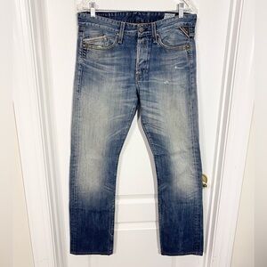 Y2K Replay Italy Straight Leg Jeans Vintage Men’s 32/32